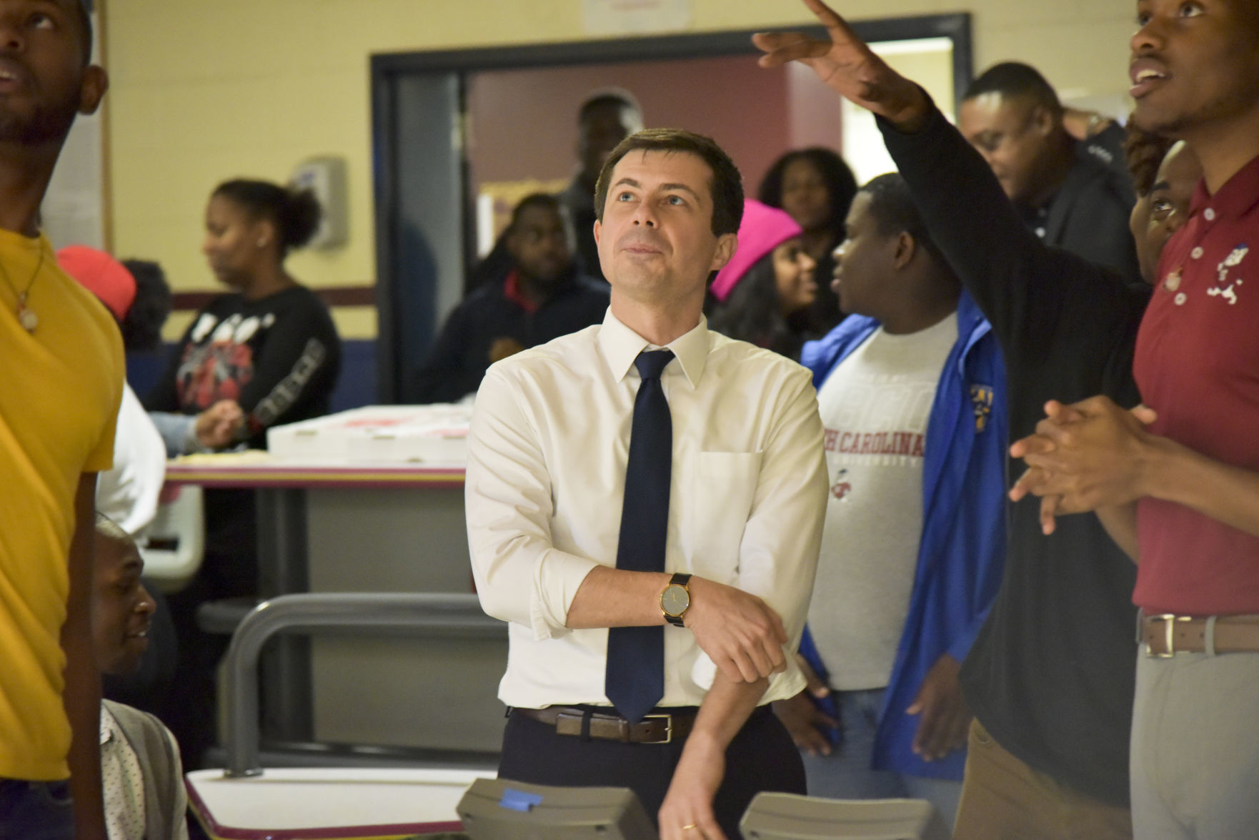 Mayor Pete tours S.C. State